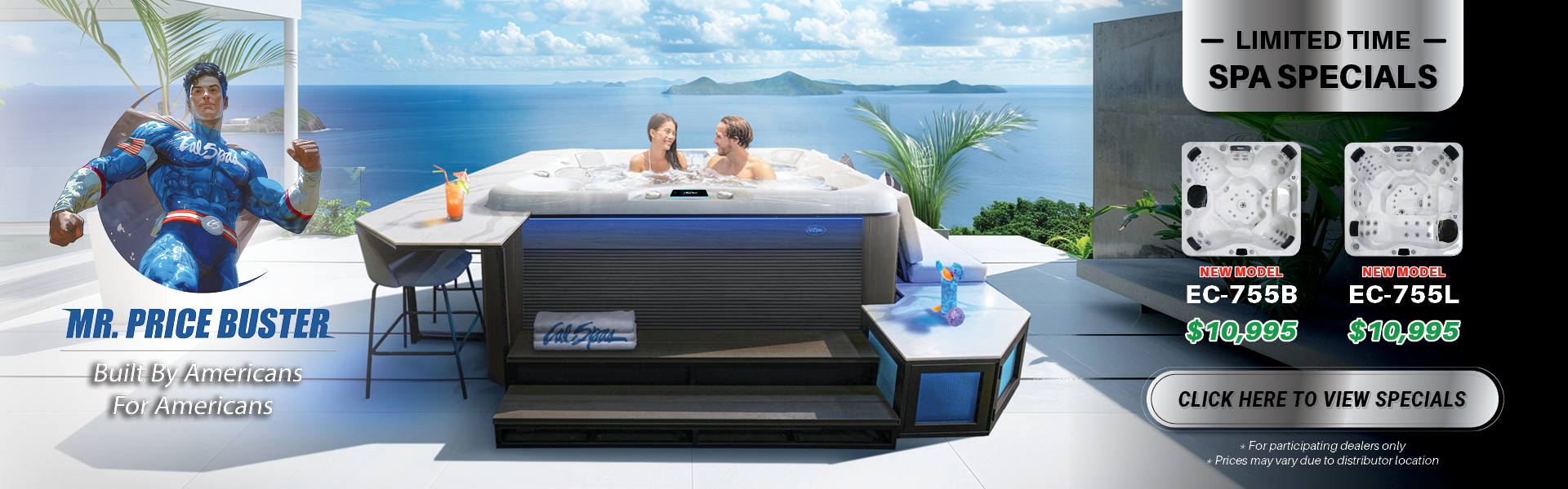 Calspas hot tub being used in a family setting - Grandforks